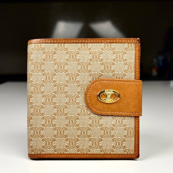 Celine Handbags - Celine Macadam Compact Wallet